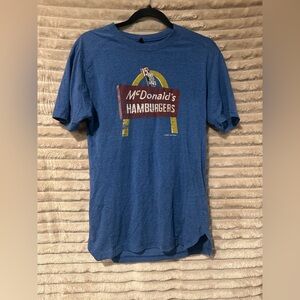 McDonald's first edition Blue Vintage Graphic Tee
